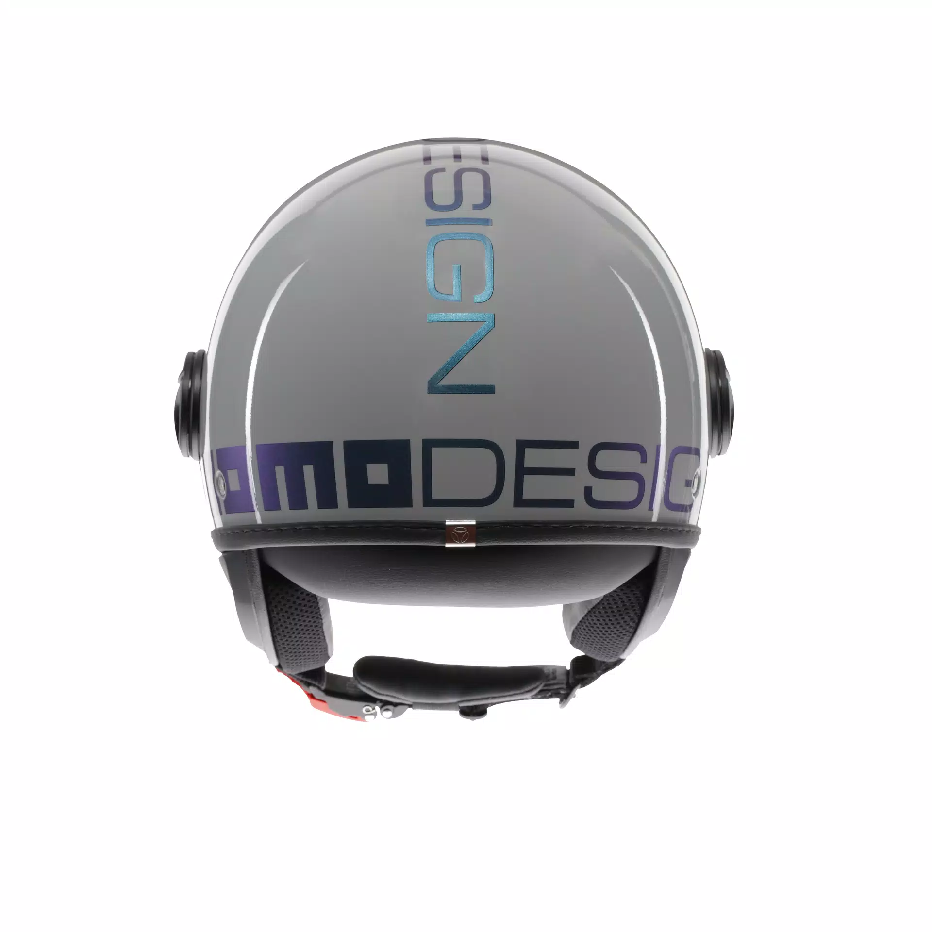 MOMODESIGN FGTR CLASSIC FLIP BLUE / FUCSIA - JET HELMET WITH VISOR E2206
