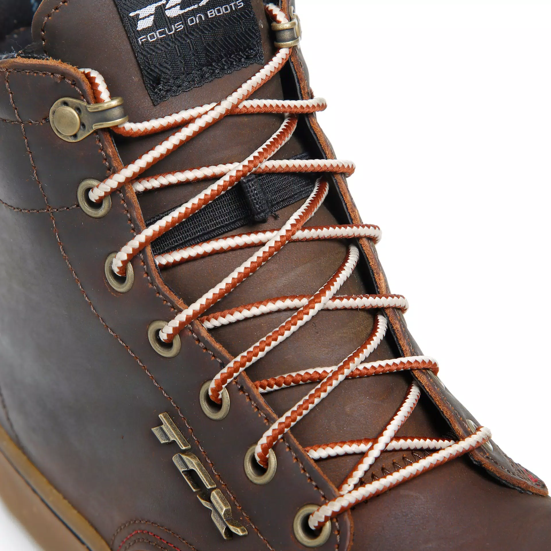 DARTWOOD WP MEN'S WATERPROOF MOTORCYCLE SHOES - BROWN