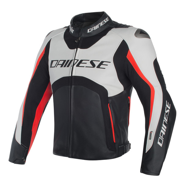 misano-d-air-jacket-white-black-red-fluo image number 0