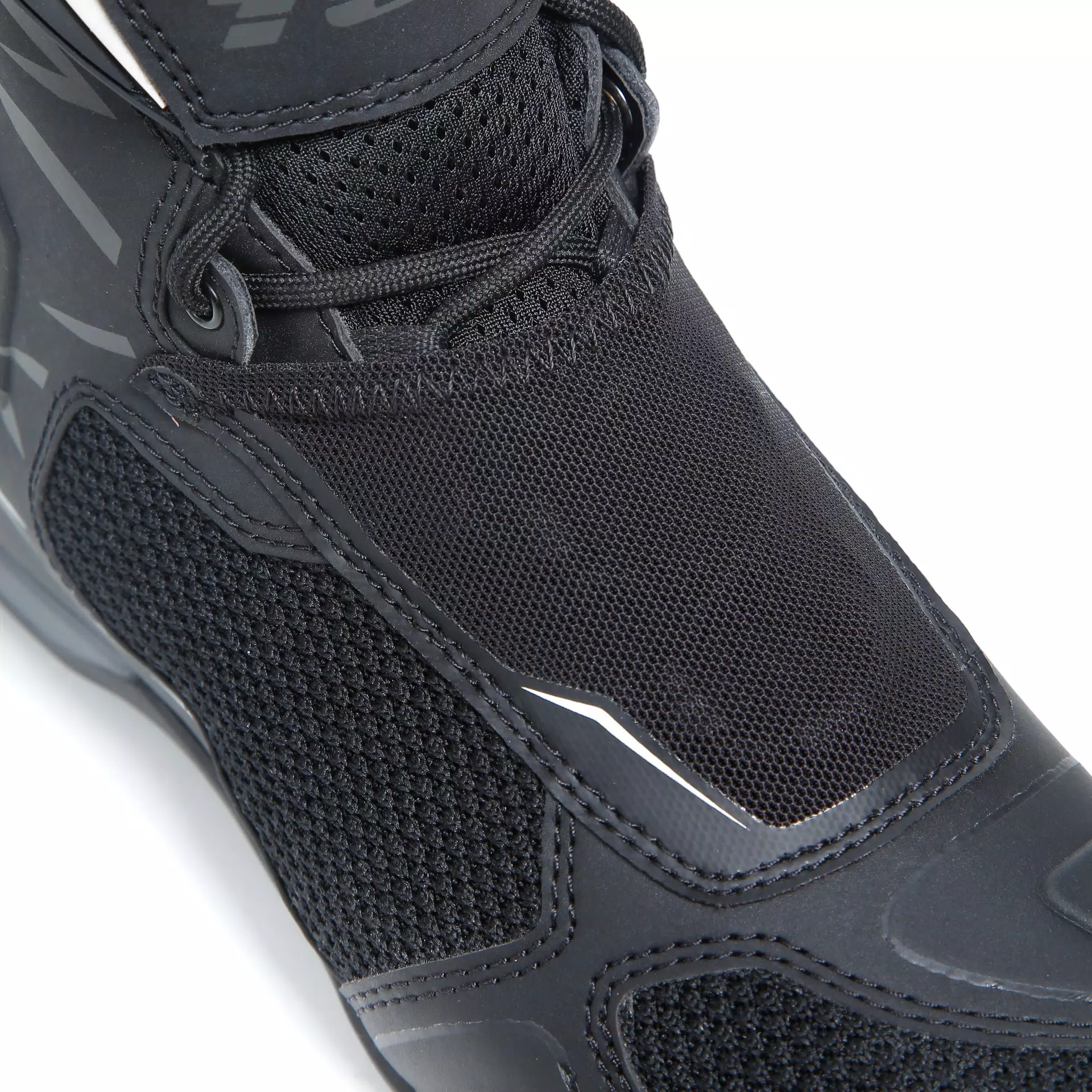R04D AIR SCARPE MOTO ESTIVE DONNA - NERO/BIANCO