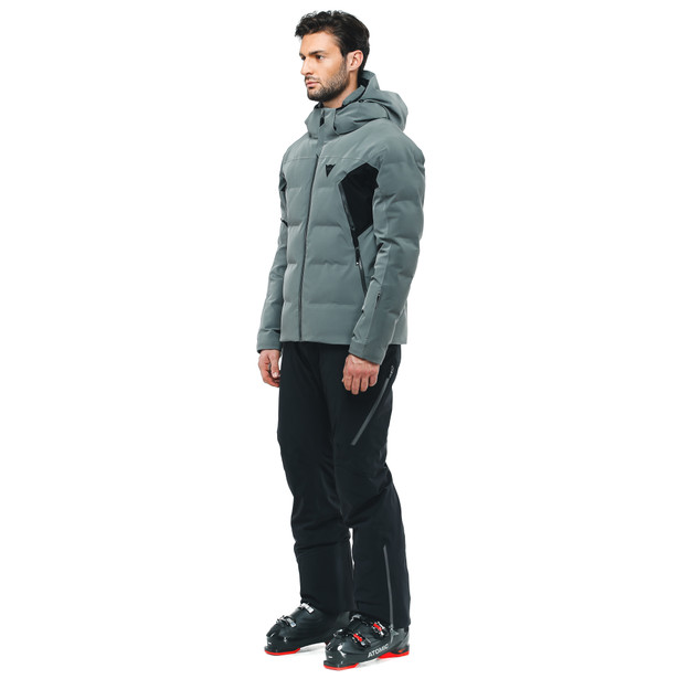 men-s-waterproof-ski-down-jacket-anthracite image number 3