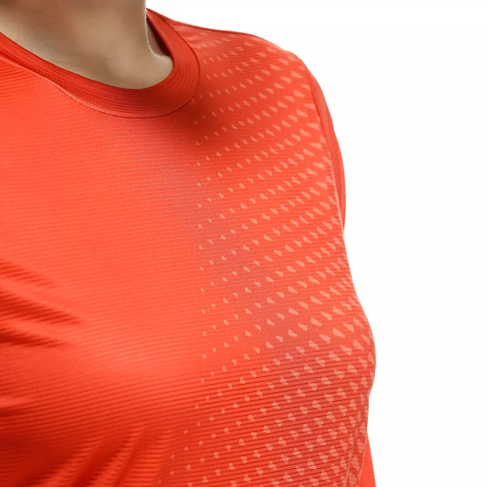 HG AER JERSEY LS - WOMEN'S LONG SLEEVE BIKE T-SHIRT - RED - 7