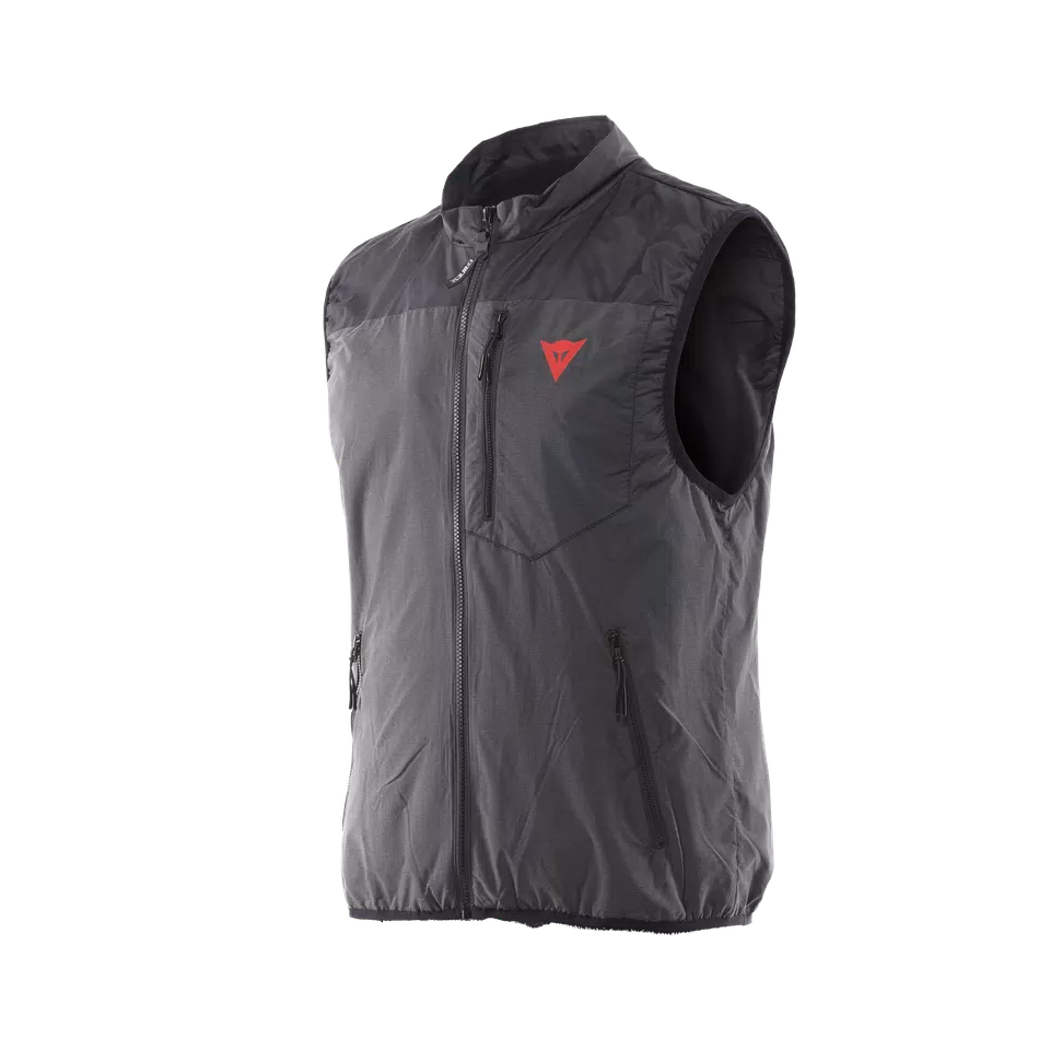 WINDPROOF VEST - WINDPROOF MOTORCYCLE VEST FOR SMART AIR - GREY/BLACK - 1