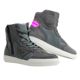 METROPOLIS LADY SHOES ANTHRACITE/FUCHSIA- Textile