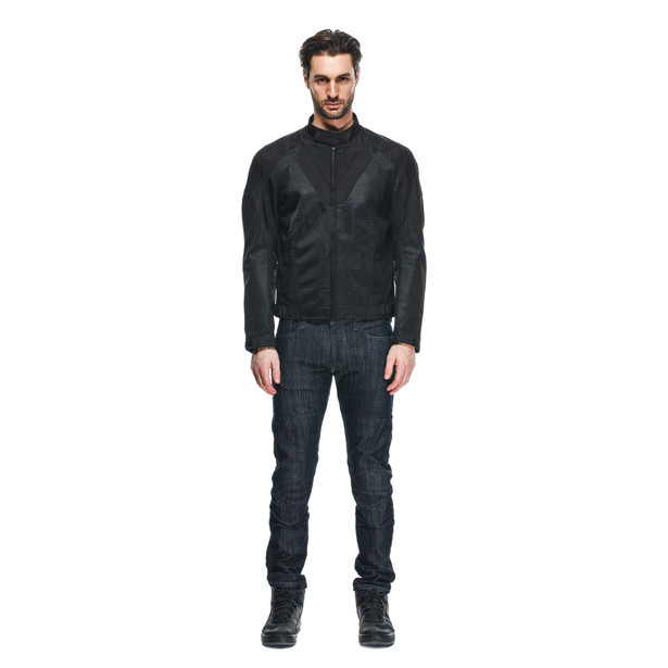 levante-air-tex-giacca-moto-estiva-in-tessuto-uomo-black-black-black image number 1