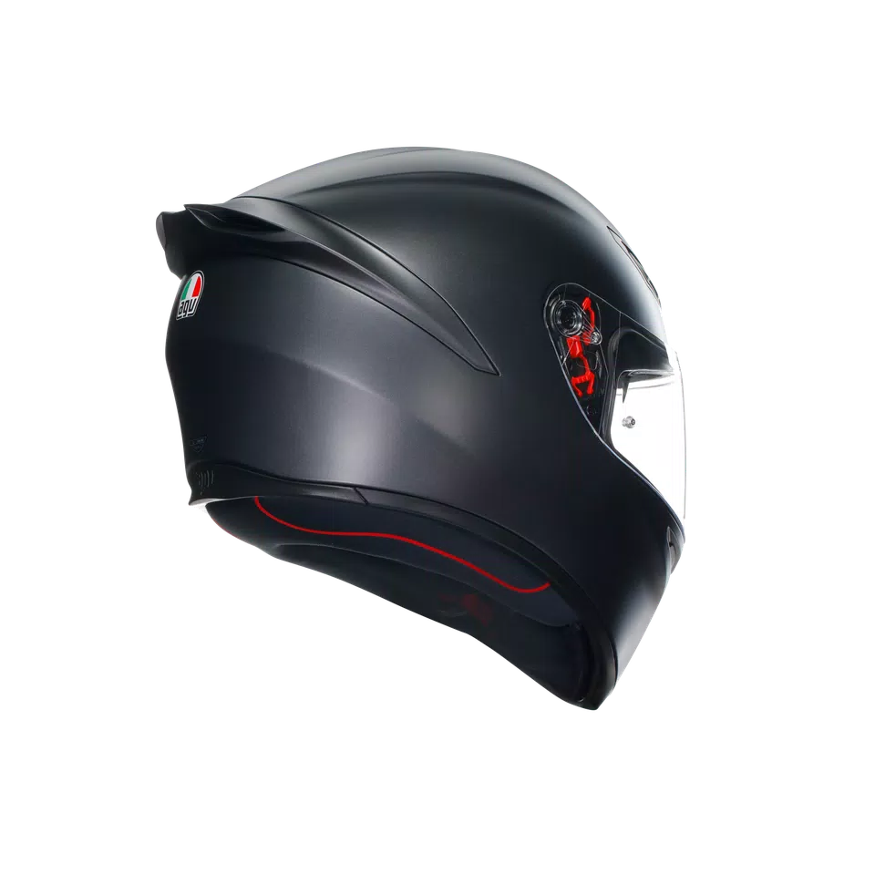 K1 S MATT BLACK - MOTORBIKE FULL FACE HELMET E2206 -  - 6