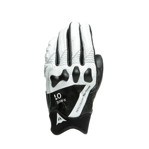 x-ride-gloves-black-white image number 0