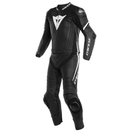 LAGUNA SECA 4 2PCS S/T SUIT BLACK-MATT/BLACK-MATT/WHITE- Two Piece Suits