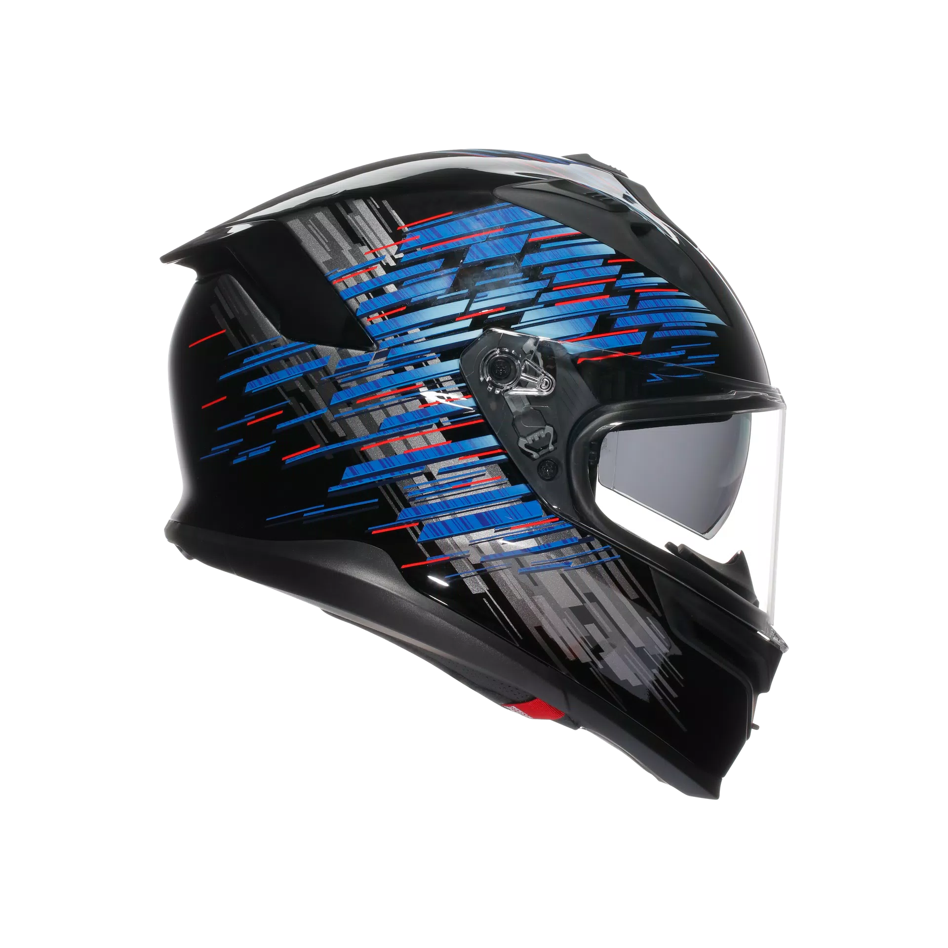K7 MPLK GENISYS MATT BLACK/BLUE/GREY - MOTORRAD INTEGRAL-HELM E2206