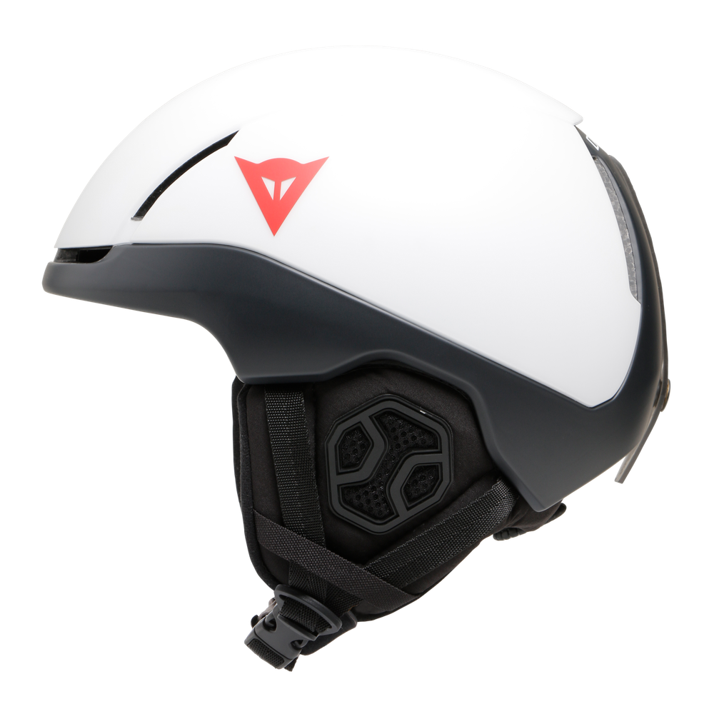 elemento-ski-helmet-white-black image number 3