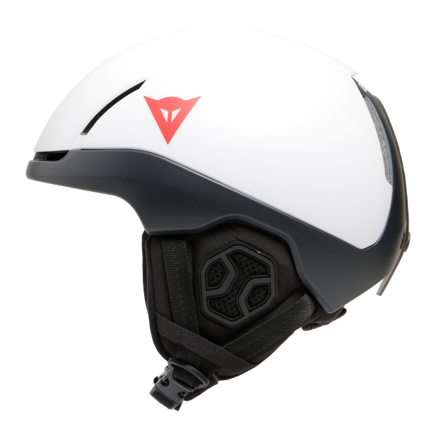 elemento-ski-helmet-white-black image number 3