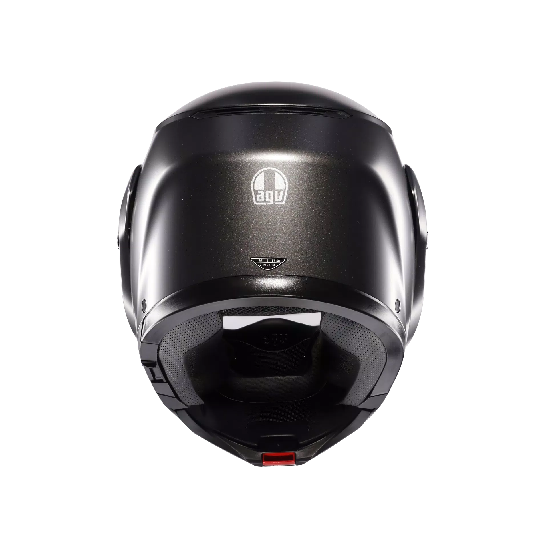 STREETMODULAR MONO MATT ASFALTO GREY - MOTORBIKE FLIP UP HELMET E2206