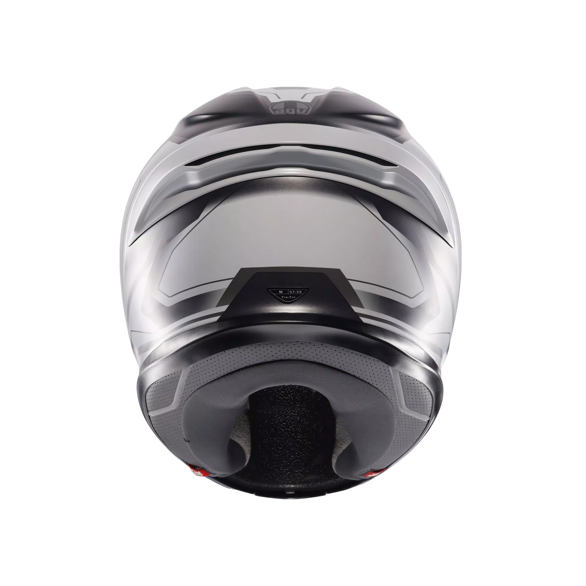 K6 S ULTRASONIC MATT BLACK/GREY - MOTORBIKE FULL FACE HELMET E2206