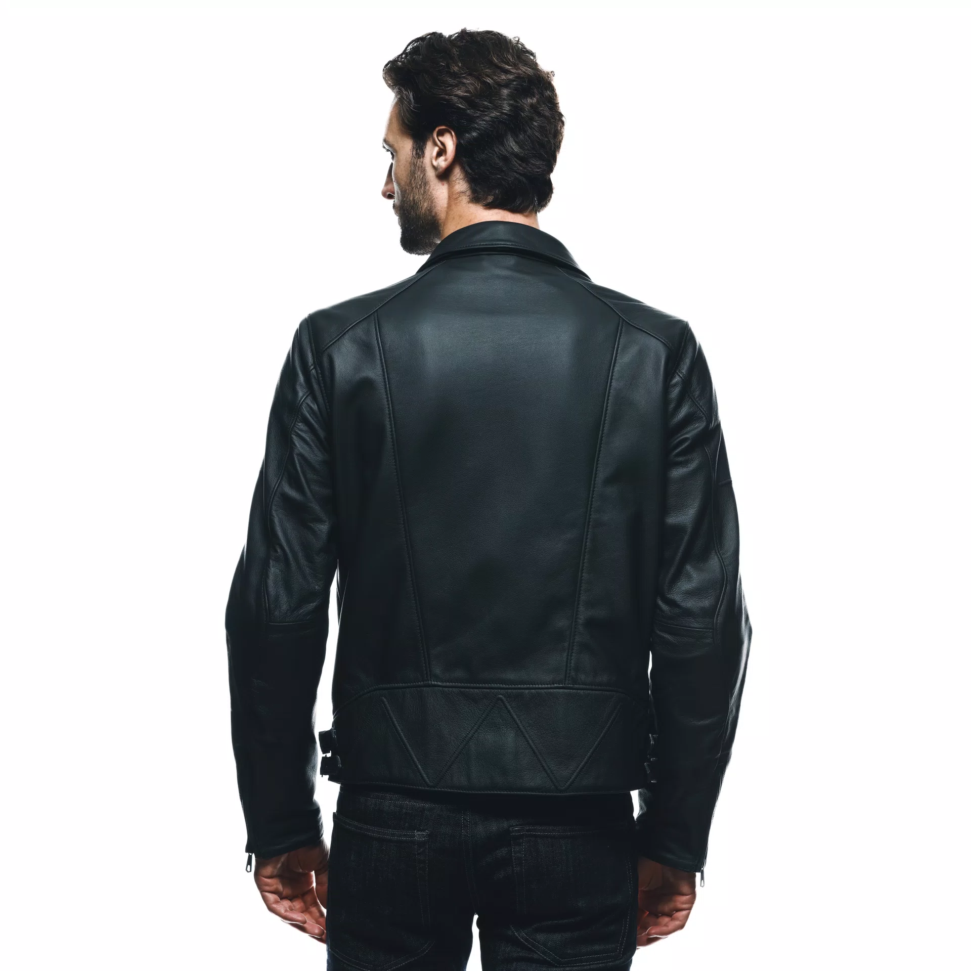 CHIODO LEATHER JACKET BLACK Dainese