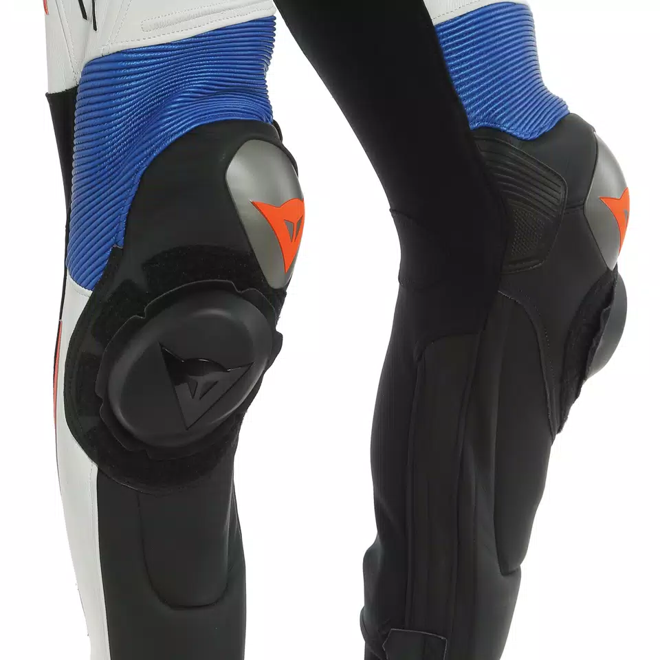 MISANO 2 D-AIR PERF. 1PC SUIT - BLACK-MATT/WHITE/LIGHT-BLUE - 8