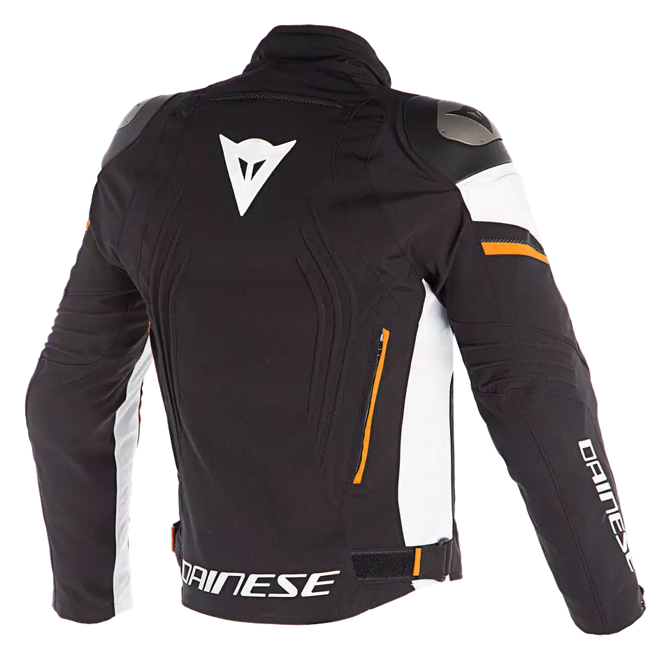 RACING 3 D-DRY® JACKET - BLACK/VAPOR-BLUE/RED-ORANGE - 2
