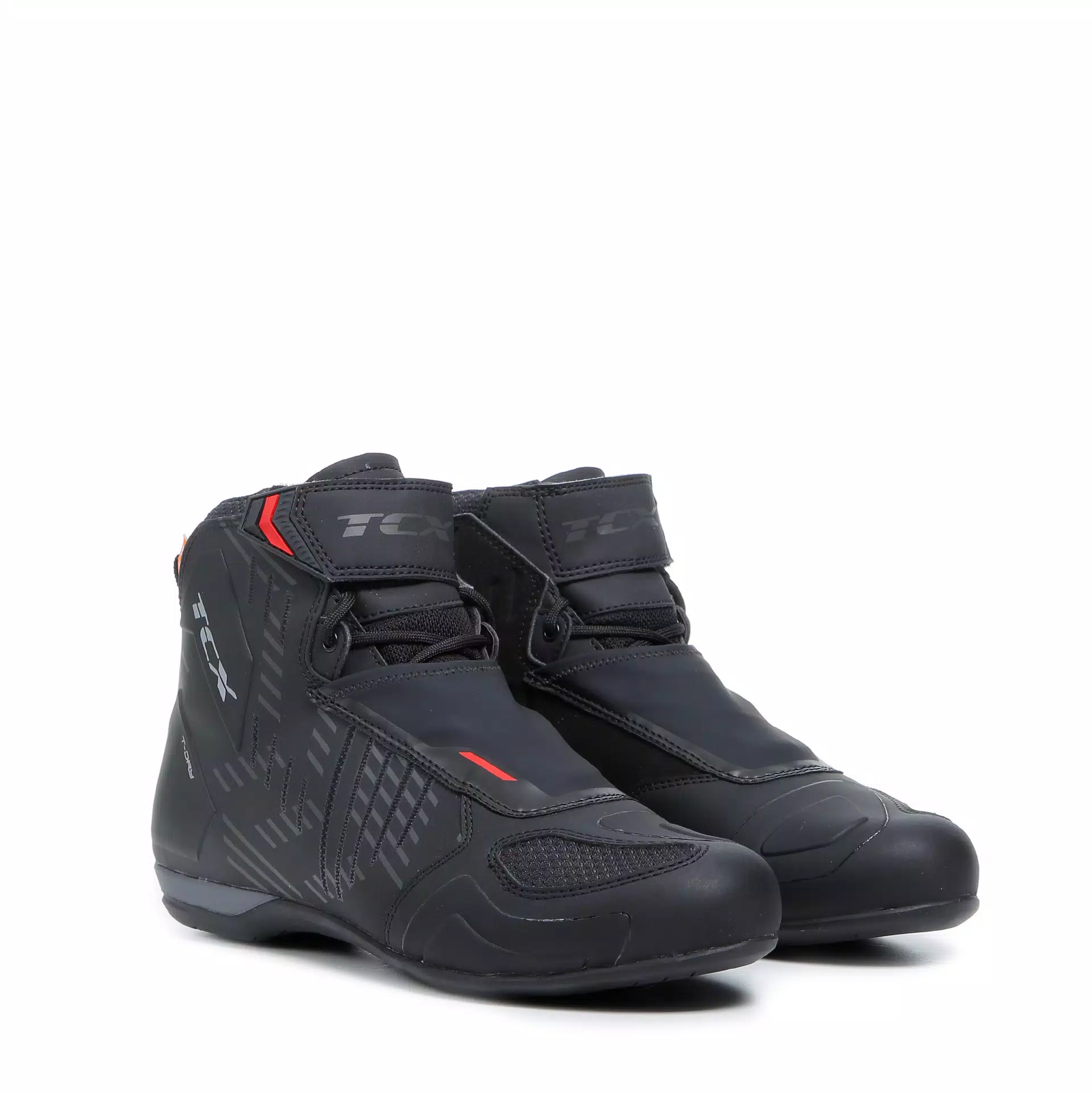 R04D WP MEN'S WATERPROOF MOTORCYCE SHOES - BLACK