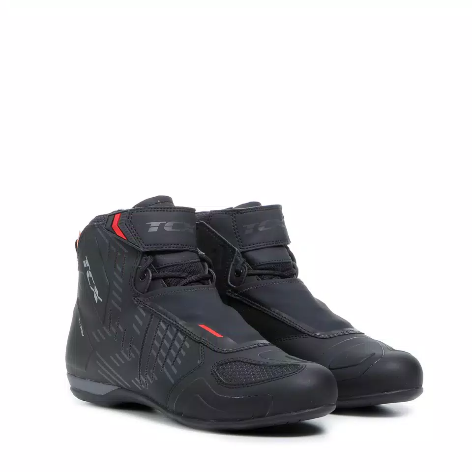 R04D WP MEN'S WATERPROOF MOTORCYCE SHOES - BLACK | TCX R04D WP MEN'S WATERPROOF MOTORCYCE SHOES - BLACK | TCX