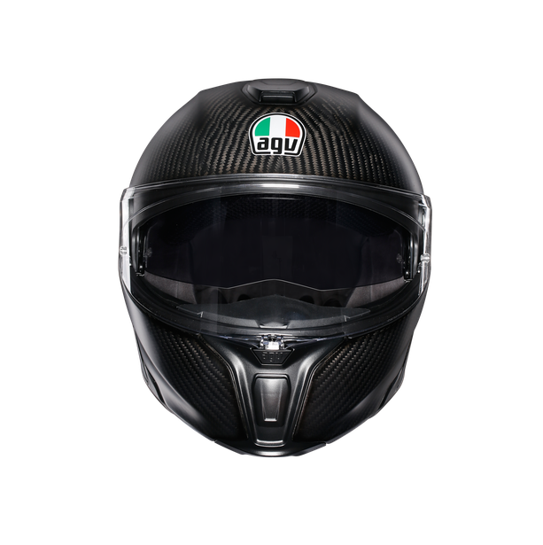 sportmodular-matt-carbon-casco-moto-modulare-e2205 image number 1