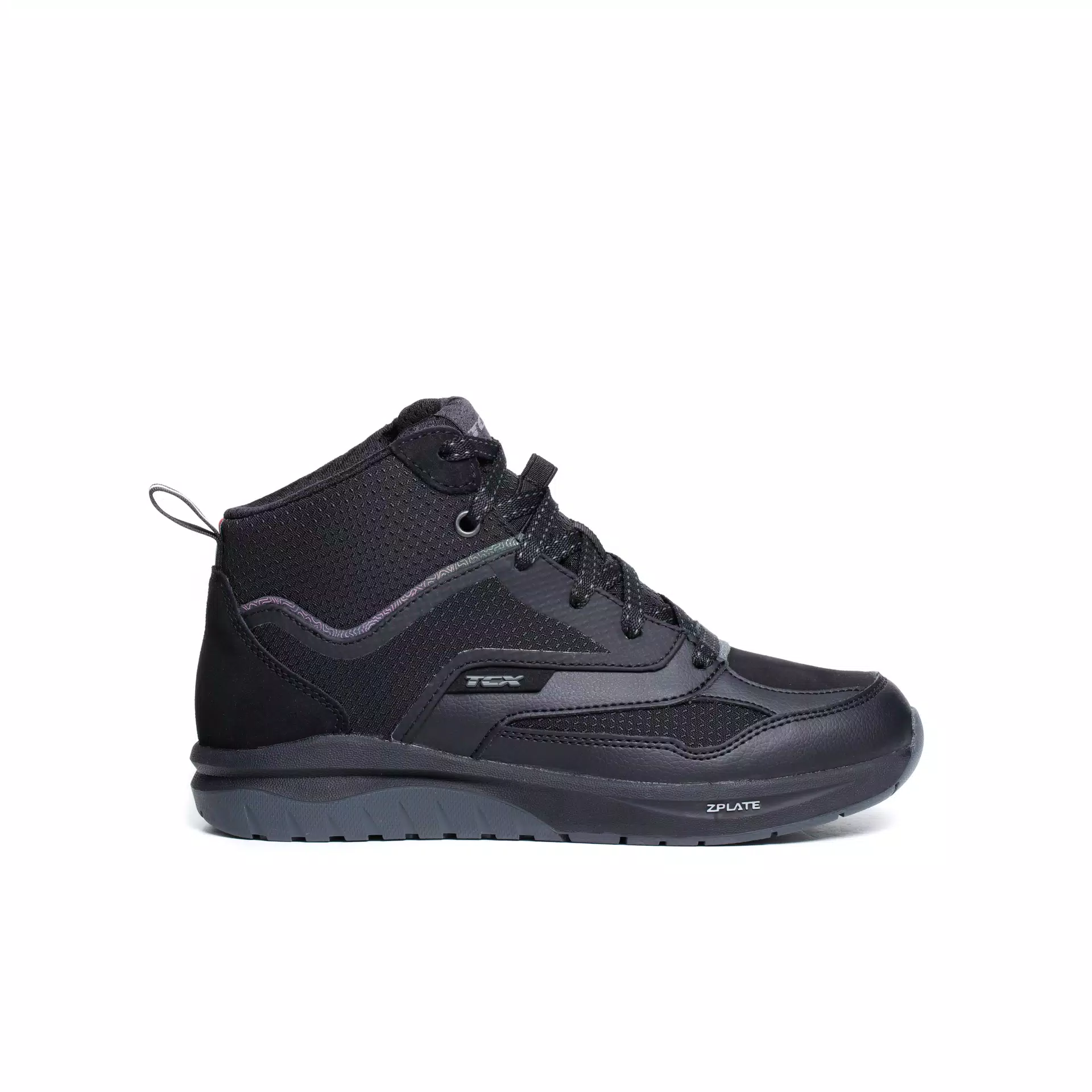 NALBAK WP SCARPE MOTO DONNA - NERO/IRIDESCENTE