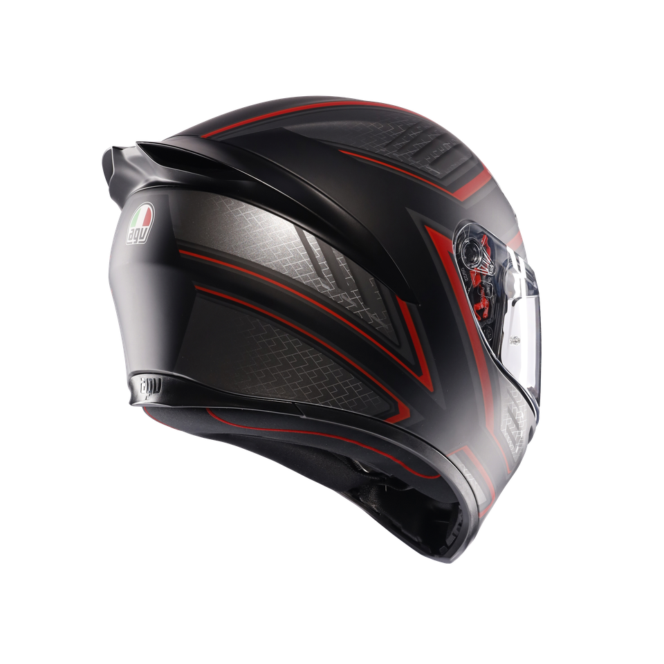 AGV マットブラック K1 S ヘルメット フルフェイスヘルメット - | K-1