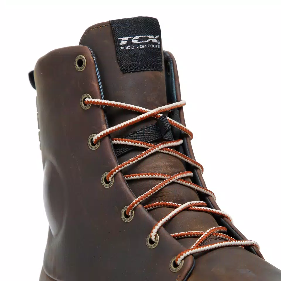 BLEND 2 WP MEN'S WATERPROOF MOTORCYCLE BOOTS - BROWN -  - 7