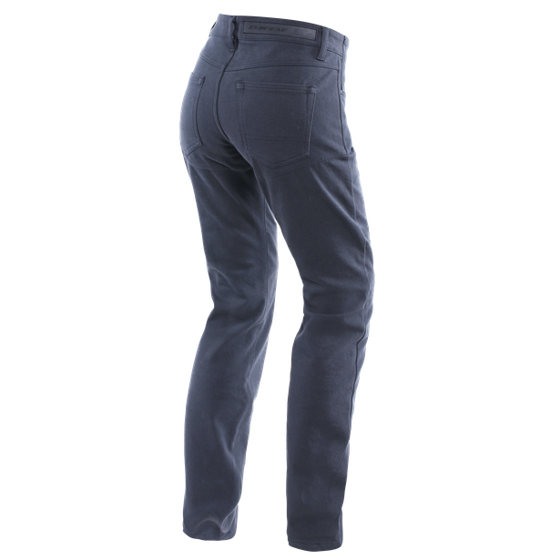 casual-regular-pantaloni-moto-in-tessuto-donna-blue image number 1