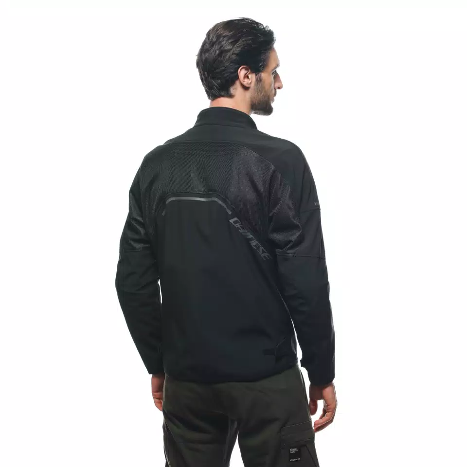IGNITE AIR TEX - MEN'S SUMMER MOTORCYCLE JACKET IN FABRIC - BLACK/BLACK/GRAY-REFLEX - 6