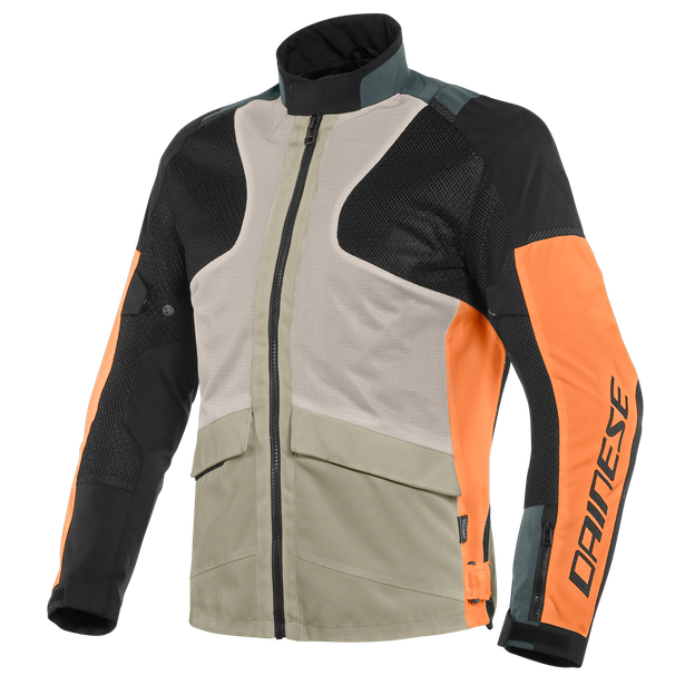 air-tourer-tex-jacket-frost-gray-flame-orange-black image number 0
