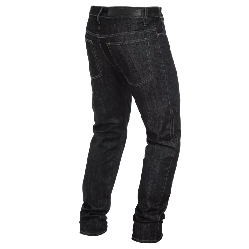 DENIM REGULAR - MEN'S MOTORCYCLE JEANS - BLACK - 2
