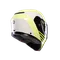STREETMODULAR ISEO MATT WHITE/BLACK/YEL FLUO - MOTORBIKE FLIP UP HELMET E2206