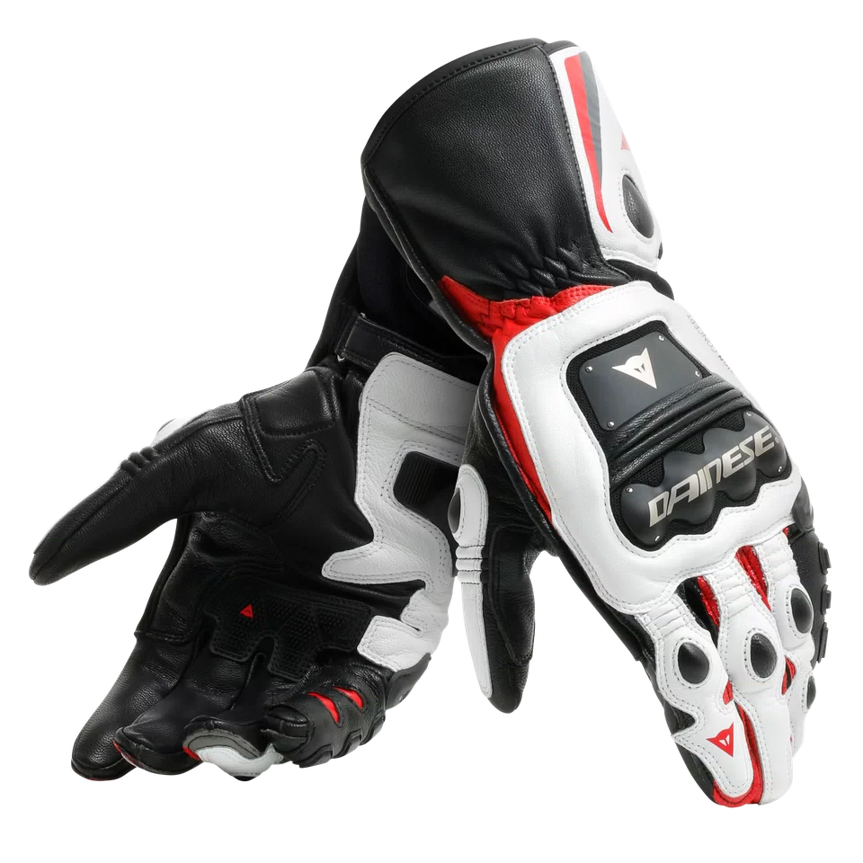 STEEL-PRO - MEN'S MOTORCYCLE LEATHER GLOVES | BLACK