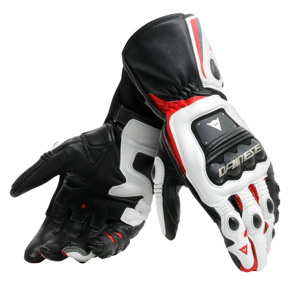 steel-pro-gloves-black-white-red image number 0