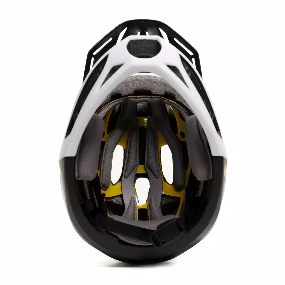 LINEA 01 MIPS - FULL FACE BIKE HELMET - WHITE/BLACK - 8