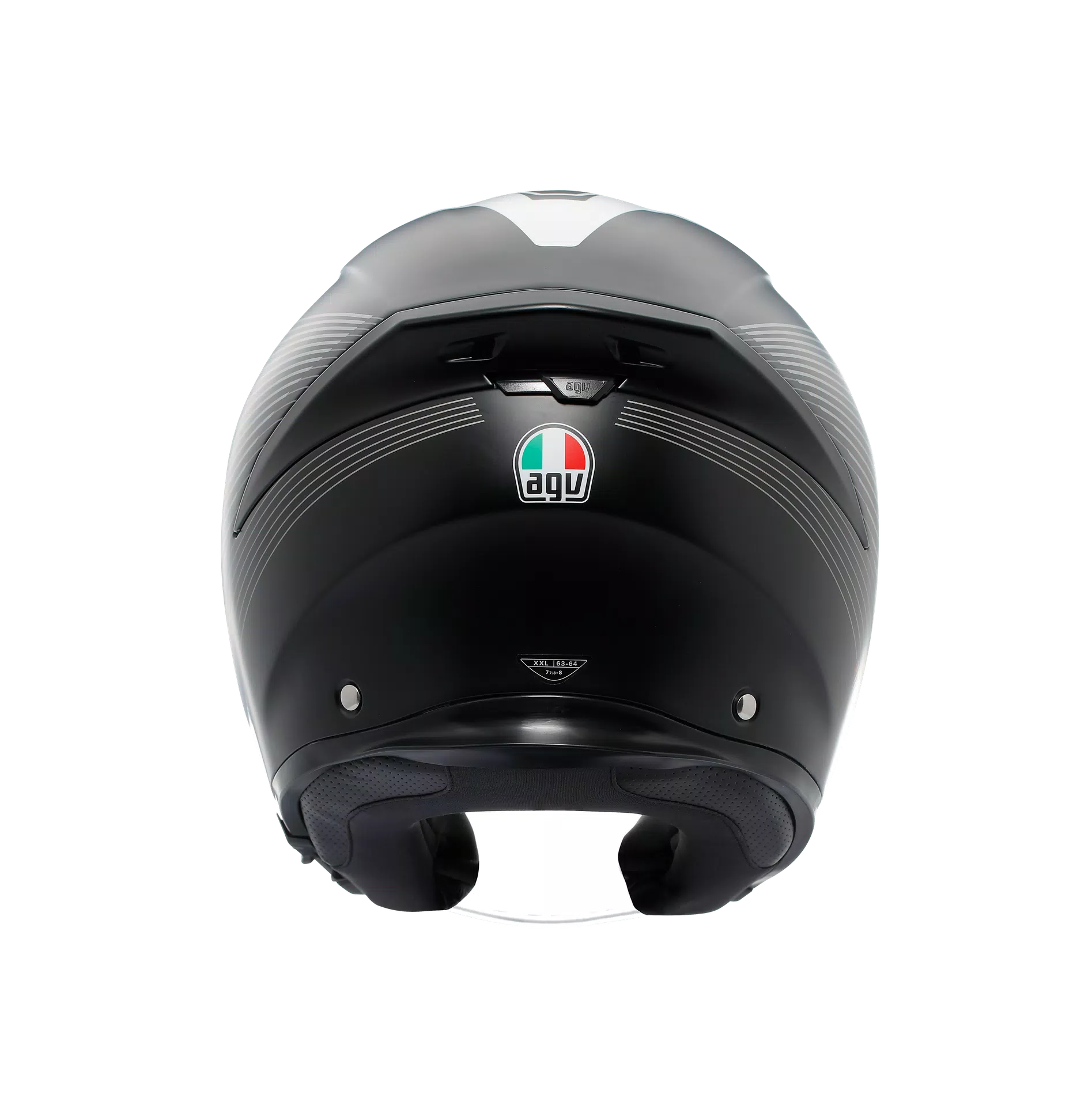 K5 JET EVO CONTROL MATT BLACK/WHITE - MOTORBIKE OPEN FACE HELMET E2206