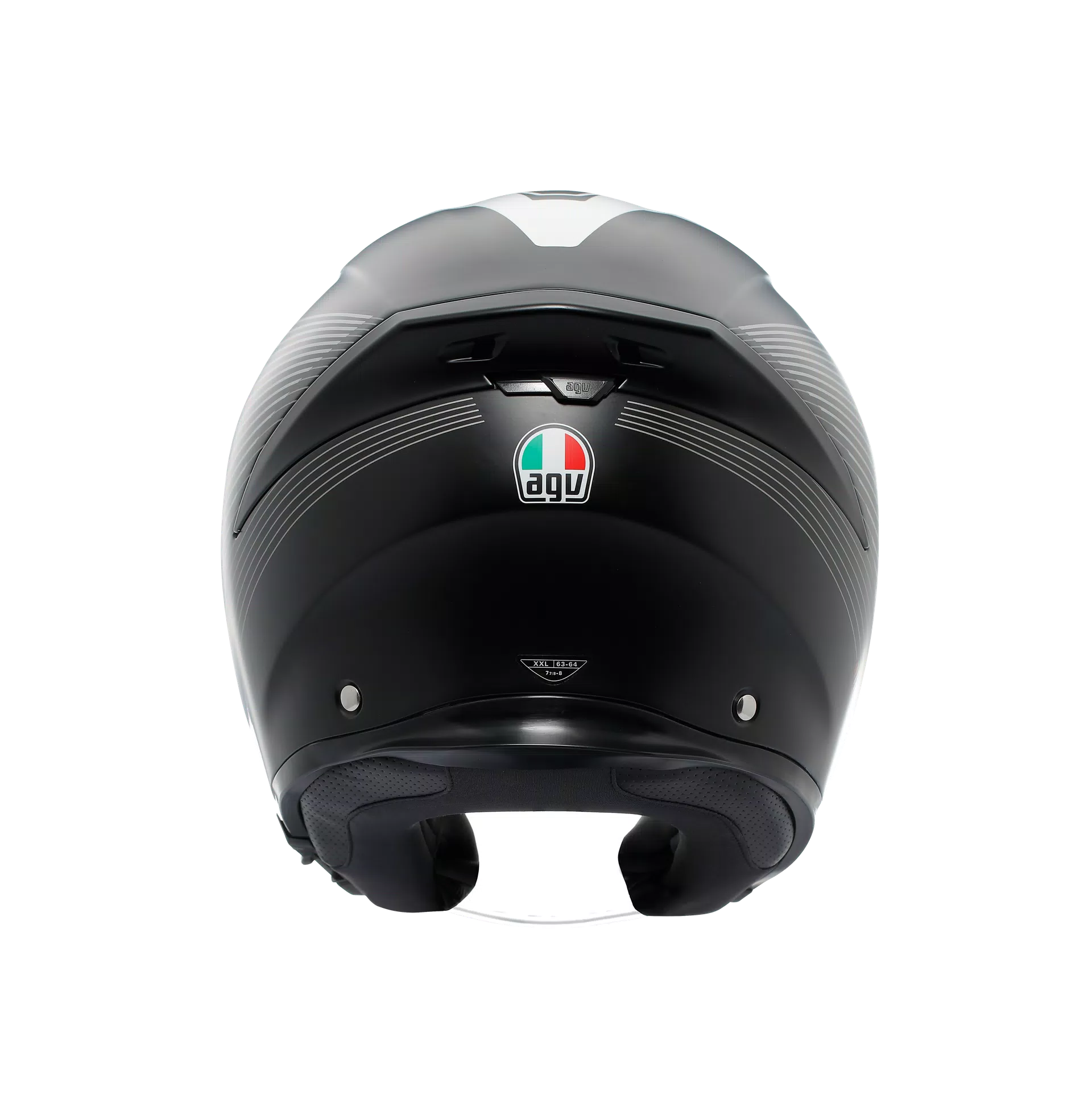 K5 JET EVO CONTROL MATT BLACK/WHITE - MOTORBIKE OPEN FACE HELMET E2206