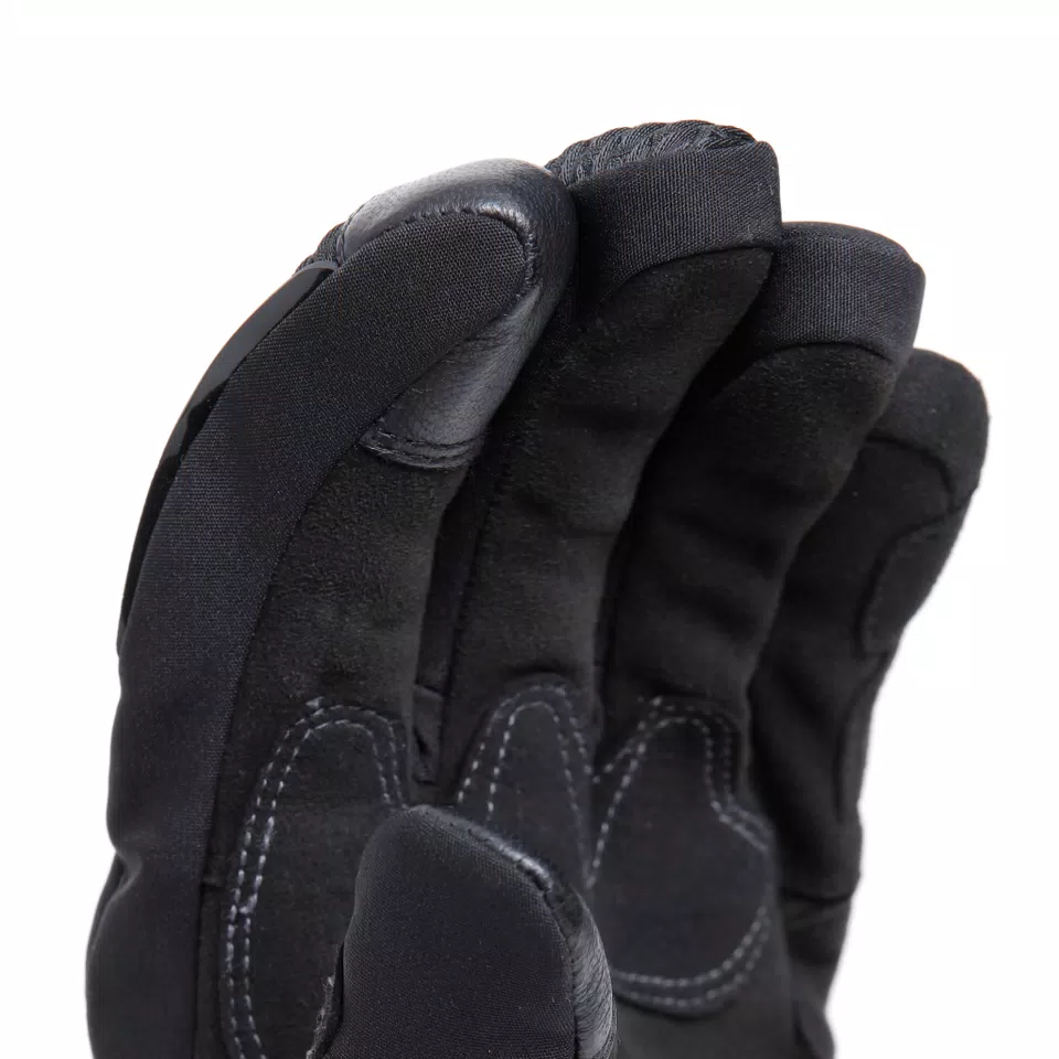 TRENTO D-DRY®- MEN'S WATERPROOF MOTORCYCLE GLOVES - BLACK/BLACK - 8