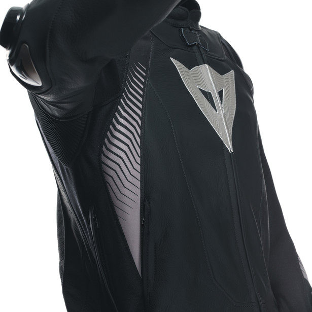 super-speed-4-giacca-moto-in-pelle-uomo-black-matt-charcoal-gray image number 11