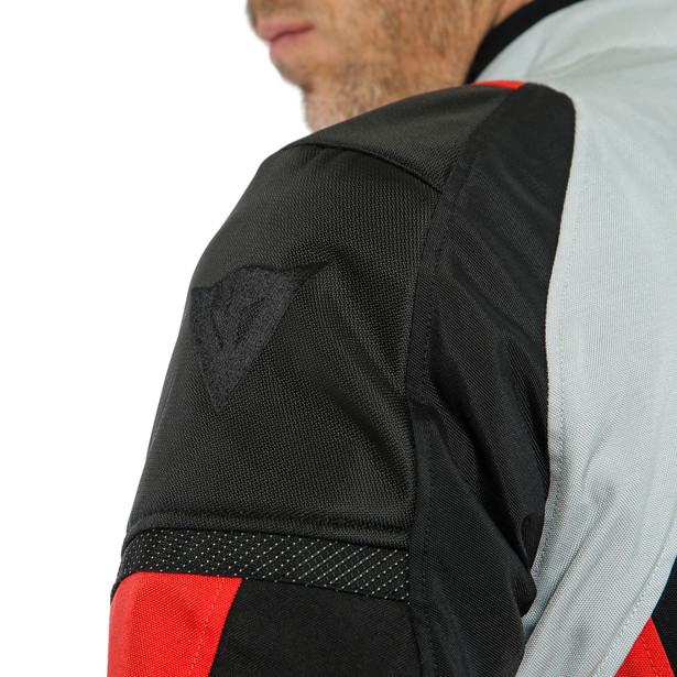 speed-master-d-dry-jacket-glacier-gray-lava-red-black image number 2