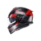 K7 MPLK GLIMPSE MATT BLACK/RED - MOTORBIKE FULL FACE HELMET DOT (E2206)