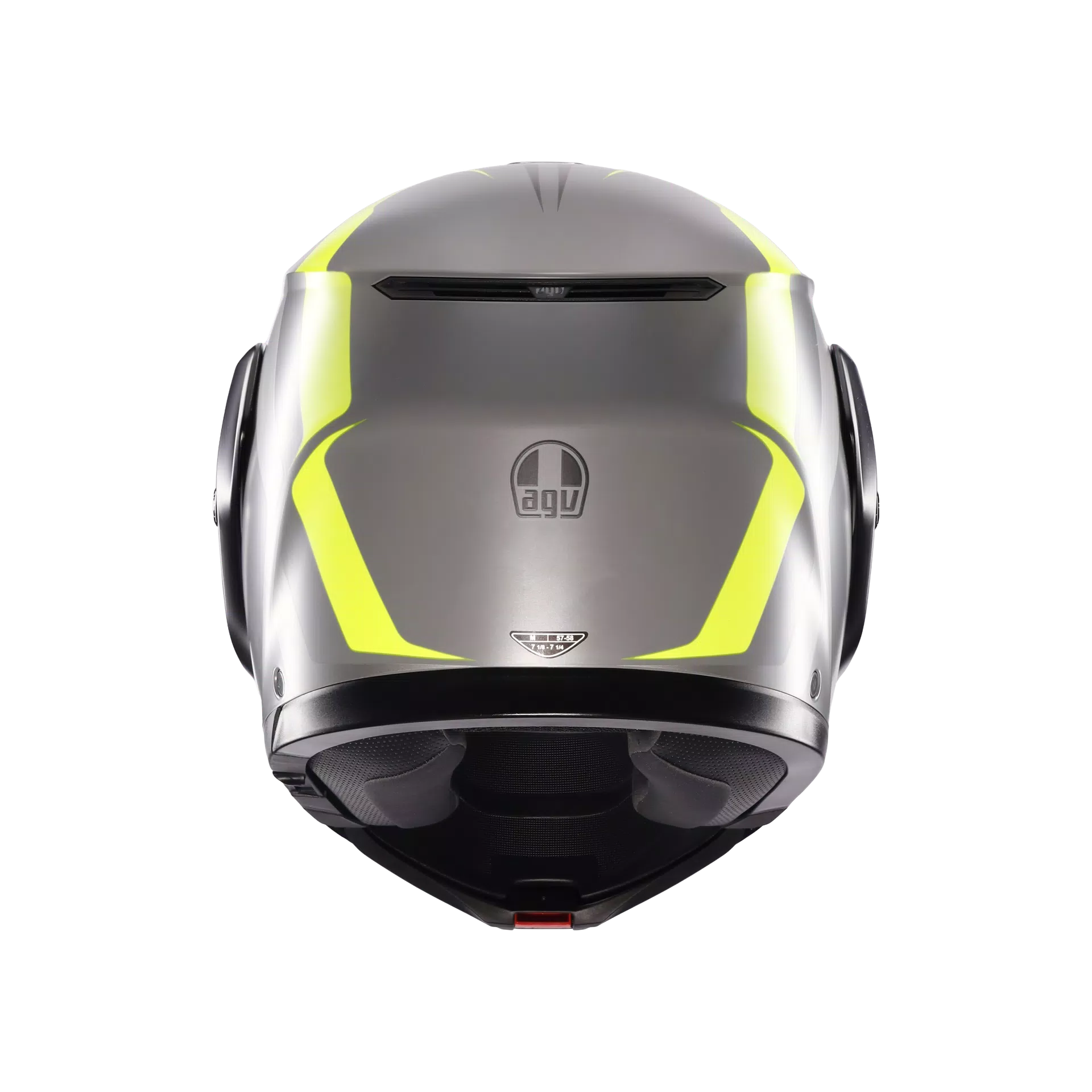 STREETMODULAR RESIA MATT GREY/BLACK/YEL FLUO - MOTORRAD MODULARHELM E2206