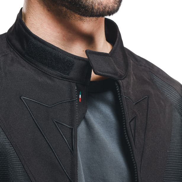 levante-air-tex-giacca-moto-estiva-in-tessuto-uomo-black-black-black image number 11