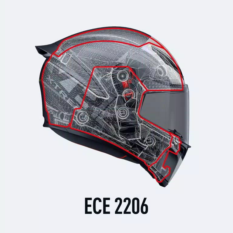 Full Face Helmet K1 S DOT(E2206) - MATT BLACK | AGV