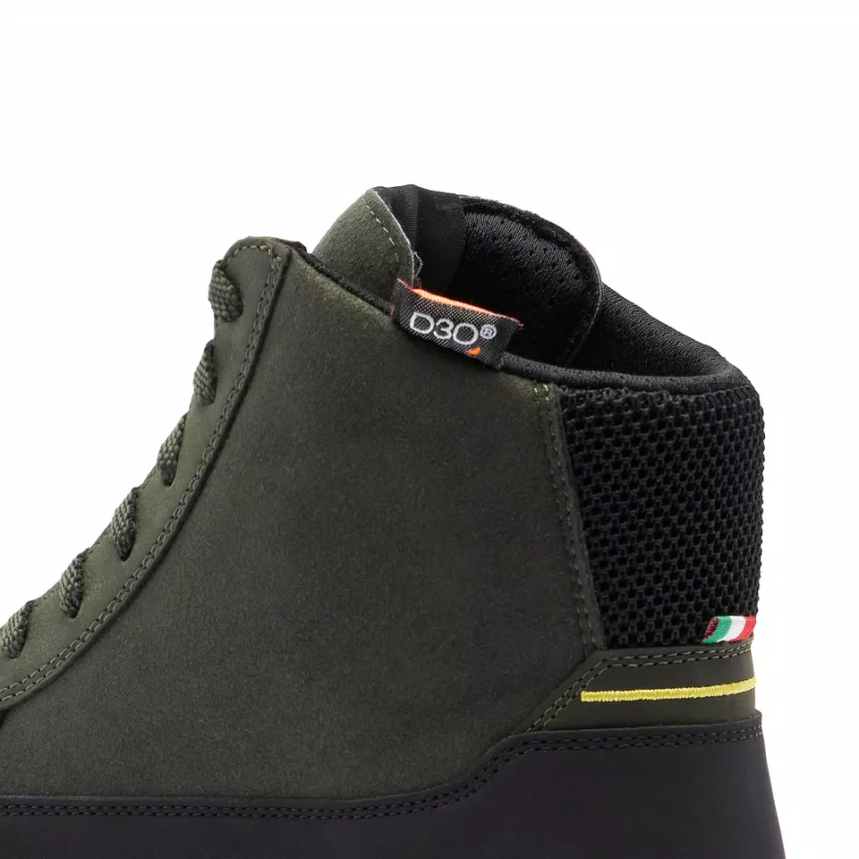 MOOD 2 GORE-TEX® SNEAKER MOTO IMPERMEABILI UOMO - VERDE/NERO/GIALLO -  - 8