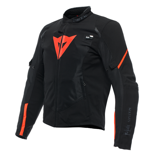 smart-jacket-ls-sport-black-fluo-red image number 0