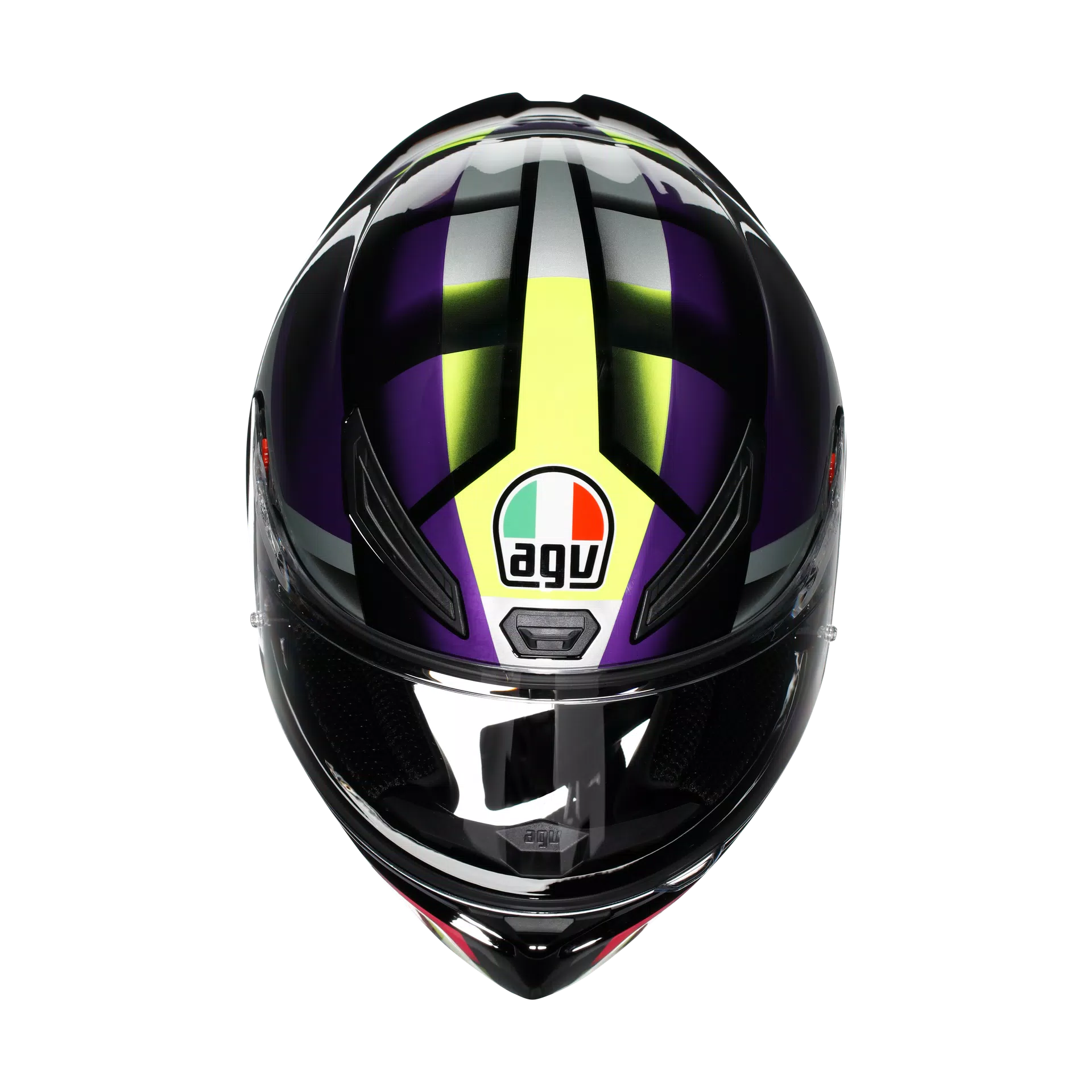 K1 S FASTLAP BLACK/PURPLE/PINK - MOTORBIKE FULL FACE HELMET DOT (E2206)