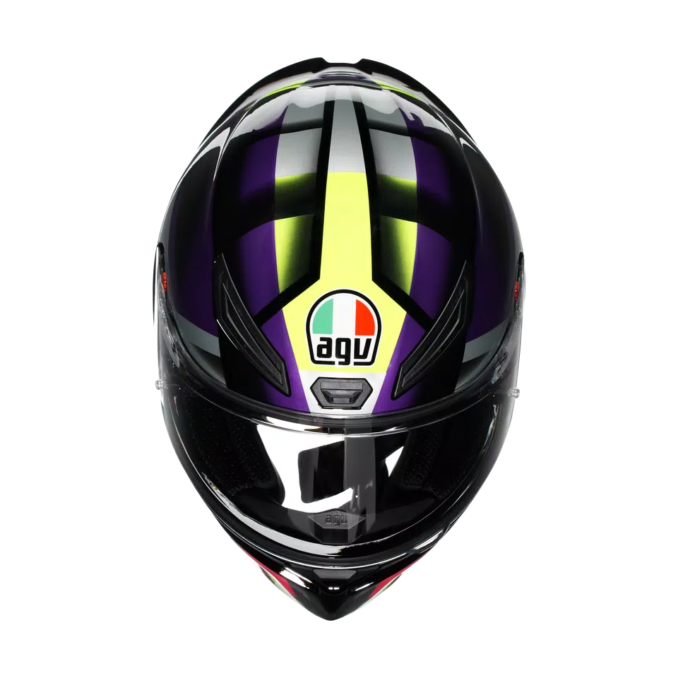 K1 S FASTLAP BLACK/PURPLE/PINK - MOTORBIKE FULL FACE HELMET DOT (E2206) -  - 7