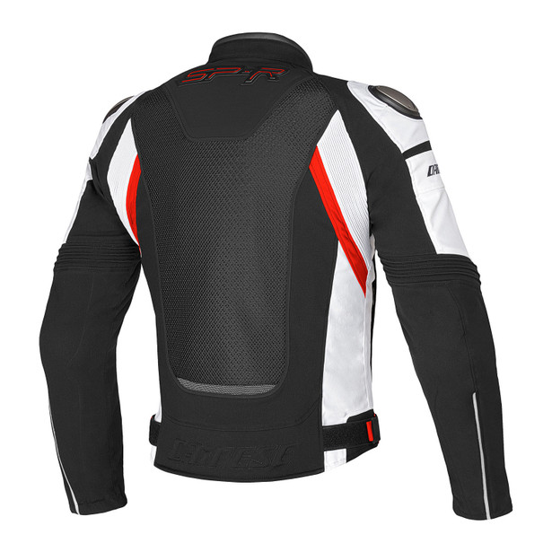 super-speed-tex-jacket-black-white-red image number 1