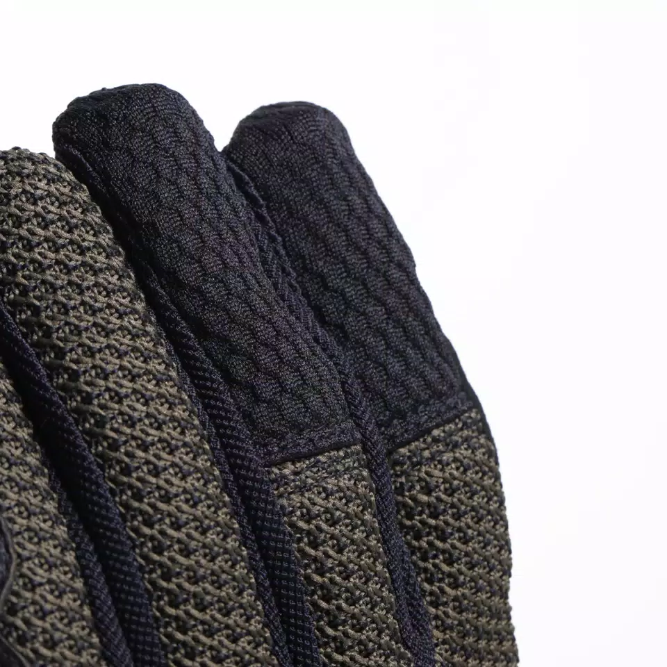 TORINO - MEN'S MOTORCYCLE TEXTILE GLOVES - BLACK/GRAPE-LEAF - 10