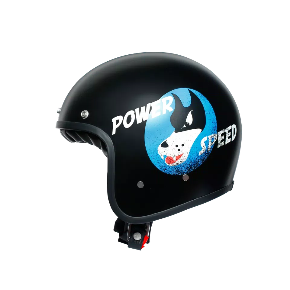 X70 MULTI DOT - POWER SPEED PURE MATT BLACK -  - 3